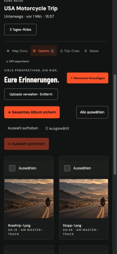 03 / DEIN BLICK. UNSER ALBUM. – Originalansicht mit Demo-Daten